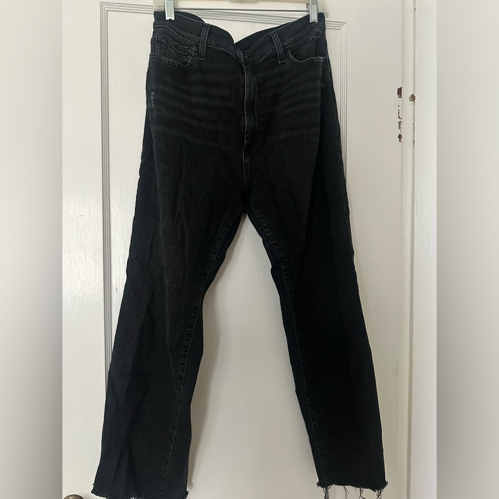 Joe’s Jeans Wide Leg Dark Grey Jean, Size 32